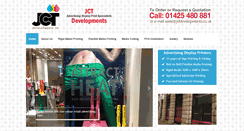 Desktop Screenshot of jctdevelopments.com